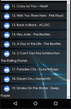 Classic Rock Hits Collection screenshot 2