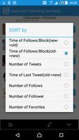 Follow Tool for Twitter स्क्रीनशॉट 3