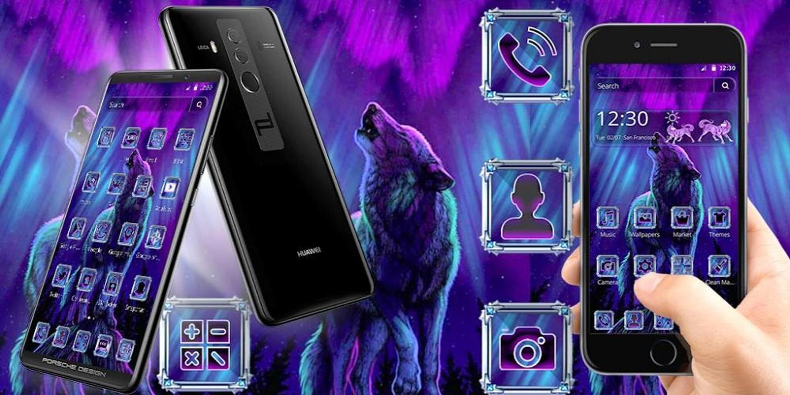 Tema Gelap Keren Serigala For Android APK Download