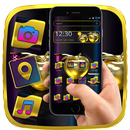 Tema colorido oscuro negro APK