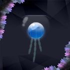 Dark Deep Jellyfish Underwater Adventure icône