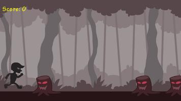 Dark Forest Run تصوير الشاشة 1