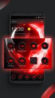 Tema Alien Tech Merah Tua screenshot 2