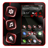 Dark Red Black Classic Theme icon