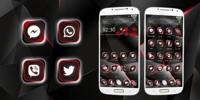 Dark Red Black Classic Theme screenshot 3