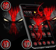 Dark Red Devil Theme ảnh chụp màn hình 1