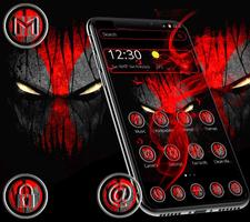 Dark Red Devil Theme screenshot 1