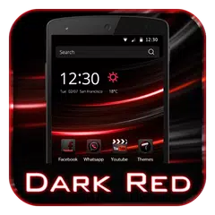 Descargar APK de Oscuro HD Fondos de color rojo