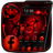 Dark Red Technology Theme APK