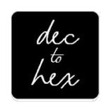 Dec to Hex (진법 변환기)