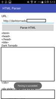 برنامه‌نما HTML Parser عکس از صفحه