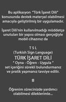 3 Schermata Türk İşaret Dili _ Alfabe