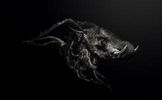 Wallpaper Dark Animal پوسٹر