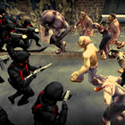 ikon Sim tempur: bertarung zombie