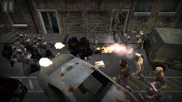 Sim tempur: bertarung zombie screenshot 2