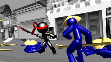 Stickman Ninja Fighting imagem de tela 1
