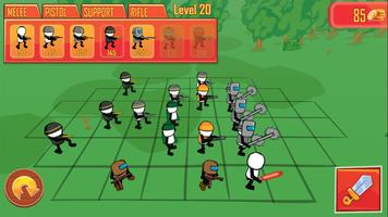 Stickman simulator pertempuran syot layar 1