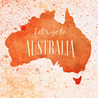 Let's Go to Australia! Zeichen