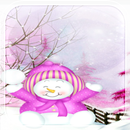 Christmas Snowman L Wallpaper APK