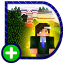 Erstaunliche High School. Karte für MCPE APK