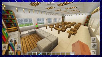 Amazing High School. Map for MCPE Ekran Görüntüsü 2