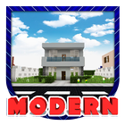 Modern Houses Neighborhood. Map for MCPE icon