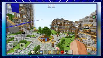 New Port Village Adventure. Map for MCPE capture d'écran 1