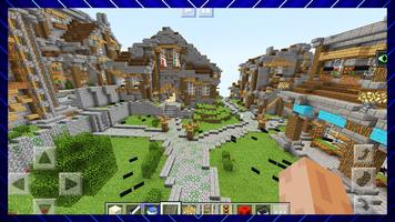 New Port Village Adventure. Map for MCPE capture d'écran 2