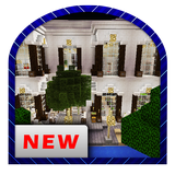 New Luxurious High School. Map for MCPE آئیکن