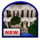 Neue luxuriöse High School. Karte für MCPE Zeichen