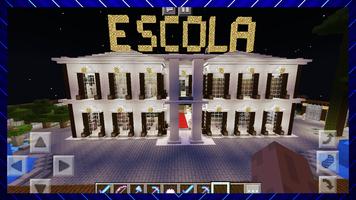 New Luxurious High School. Map for MCPE syot layar 2