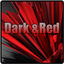 New Dark Red Launcher 2018 APK