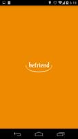 beFriend meet and make friends Affiche