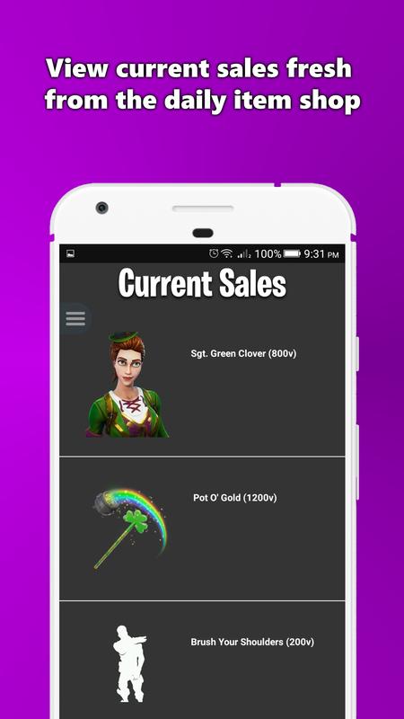 Assistant for Fortnite Battle Royale para Android - APK Baixar