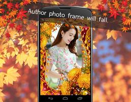 Autumn Photo Frame Affiche