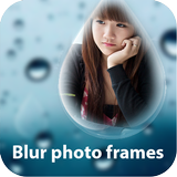 Insta-Platz Photo Blur-Effekt Zeichen