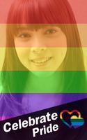 Rainbow Profile Photo Filter Affiche
