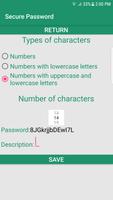 Secure Password تصوير الشاشة 3