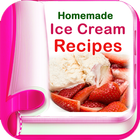 آیکون‌ Homemade Ice Cream Recipes for Desserts Cake