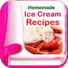 Homemade Ice Cream Recipes for Desserts Cake simgesi