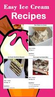 Homemade Ice Cream Recipes for Desserts Cake capture d'écran 1