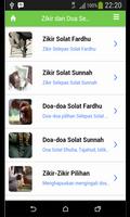 Dzikir dan Doa Selepas Solat bài đăng
