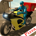 Super Flash Speed Hero Pizza Delivery icône