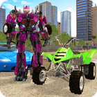 Super ATV Transform Robot vs Hammer Heroes icon