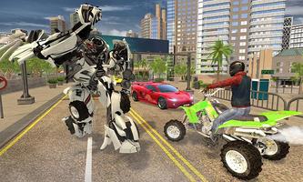 Super ATV Transform Robot vs Hammer Heroes screenshot 1