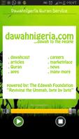 Dawahnigeria Quran Service Affiche