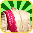 Sherwani Suit Photo effects biểu tượng