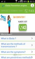 Prévention Ebola capture d'écran 2