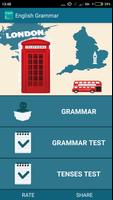 English grammar Test Affiche