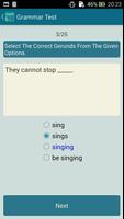 English grammar Test screenshot 3